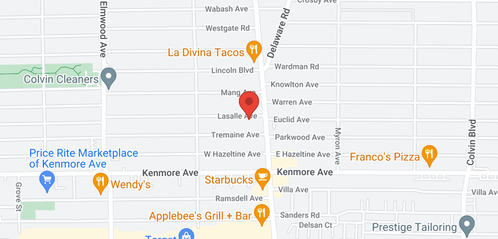 map of 22 Lasalle Avenue